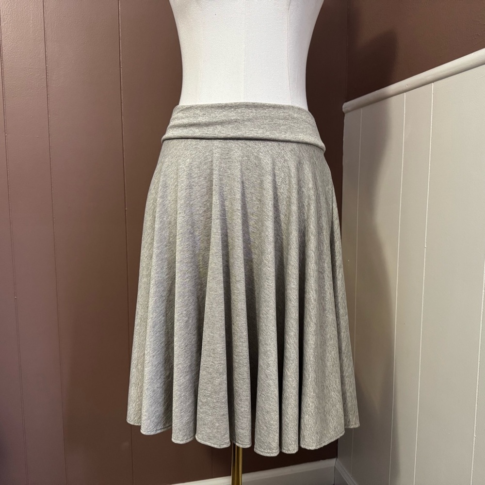NWT White House Black Market Gold Knee Length A-Line Pleated Skirt